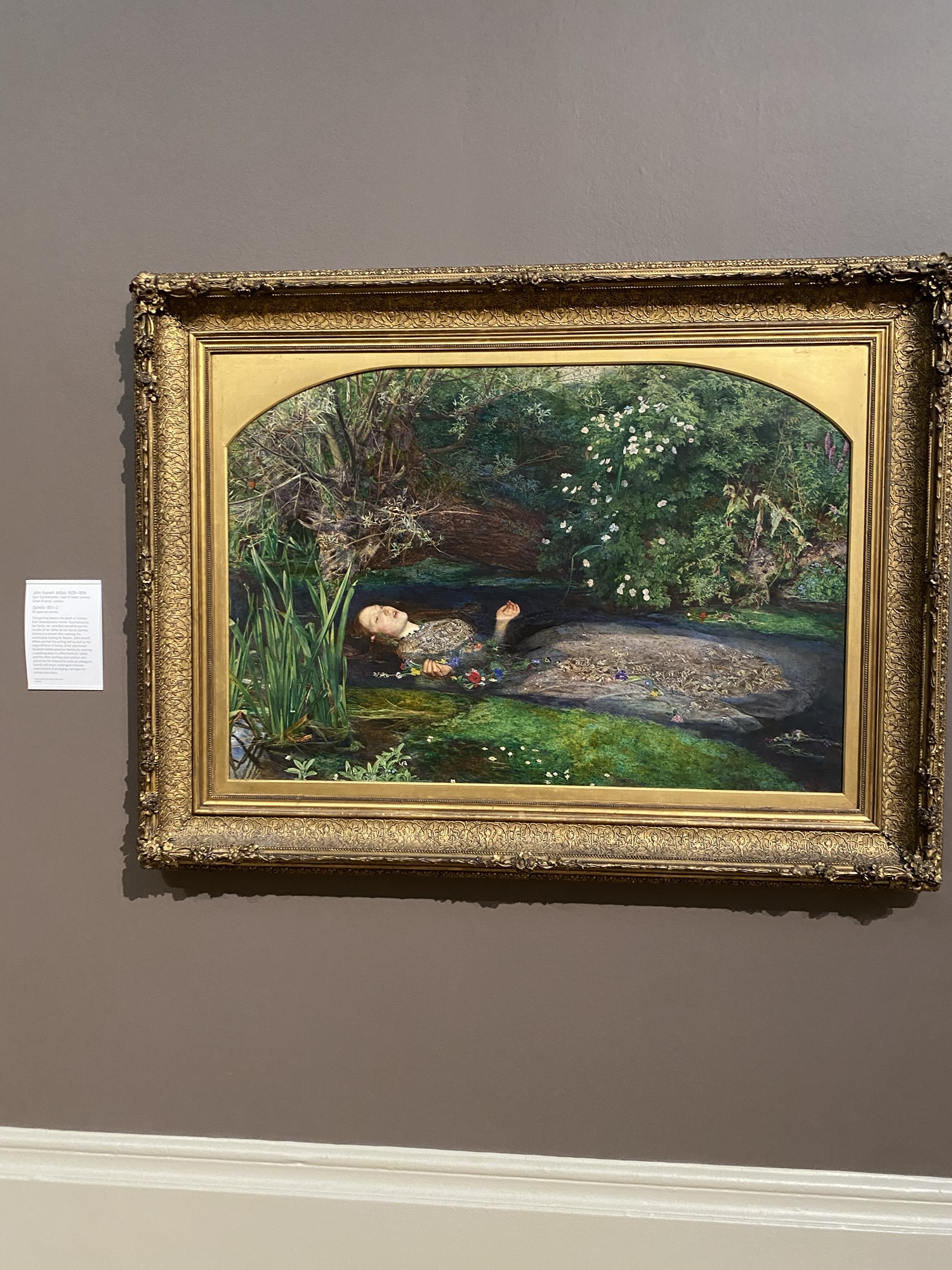 名画1】オフィーリア(ジョン•エヴァレット•ミレー) - 容量満男の