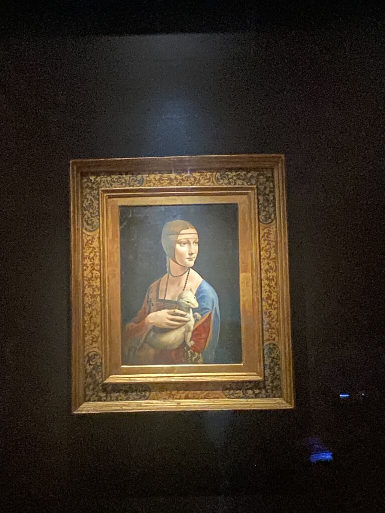 名画8】白貂を抱く貴婦人(レオナルド・ダ・ヴィンチ) - 容量満男の